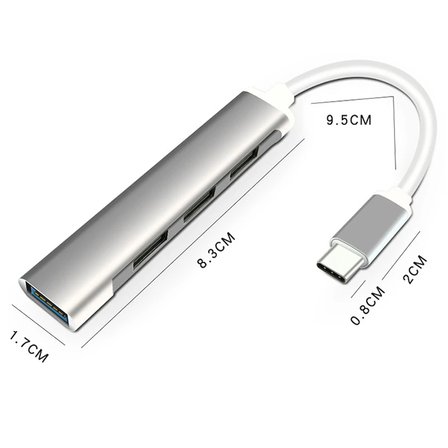 Northcity 4-Port USB 3.0 Type-C Hub - Laptop & MacBook Çoklayıcı Adaptör
