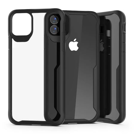 Northcity iPhone 11 Pro Max Kılıf 6.5'' Darbe Emici Şeffaf Mat PC+TPU