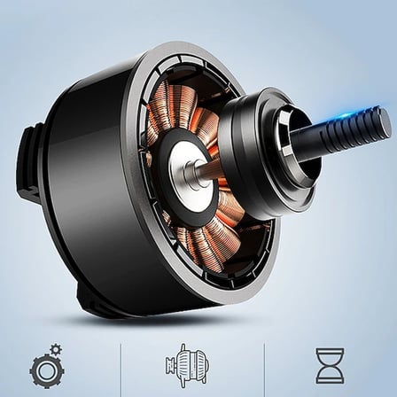 Northcity Çift Başlıklı Araç Fanı Oto Fan Vantilatör 12V 24V - R-8037 (5775) | Araç İçi Soğutma