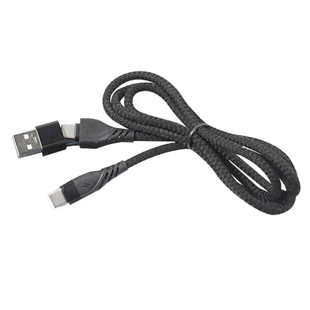 Northcity 2in1 USB-C PD + USB Kablo - Hızlı Şarj ve Veri Aktarımı