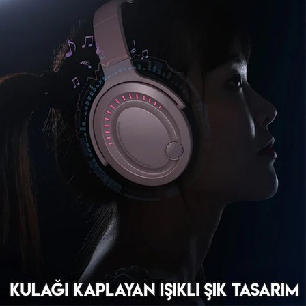 Northcity Baseus GAMO D05 RGB 3D Işıklı Gaming Kulaklık - USB Type-C