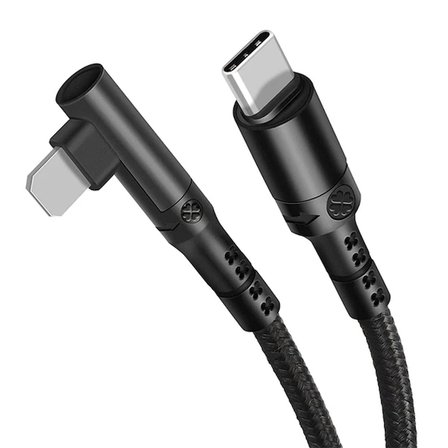 Northcity 20W 90° Type-C Lightning Hızlı Şarj Kablosu - Oyuncu Dostu