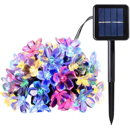 Northcity Kiraz Çiçeği Solar Led 7M 50 Ampül - Bahçe Aydınlatma & Enerji Tasarrufu