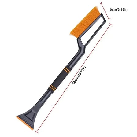 Northcity Uzatılabilir Araç Camı Kar Fırçası ve Buz Kazıyıcı - 82cm 360° Ayarlanabilir