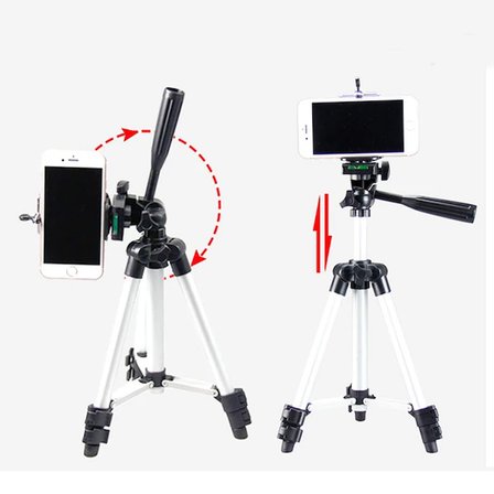 Northcity 65cm Alüminyum Cep Telefonu+Kamera Tripod Stand - Stabil Çekim ve Kolay Taşıma