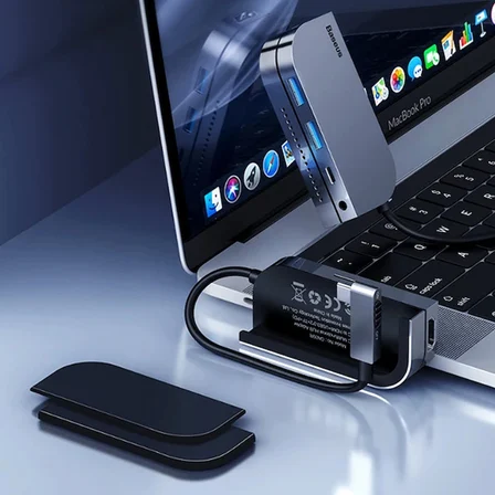 Northcity 6 Port USB-C Hub 4K 30Hz Çoklu Bağlantı Çözümü - Type-C Çoklayıcı