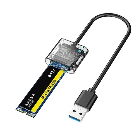 Northcity M.2 SATA USB 3.0 SSD Disk Kutusu - 5 Gbps JMS578 NGFF 2230-2280