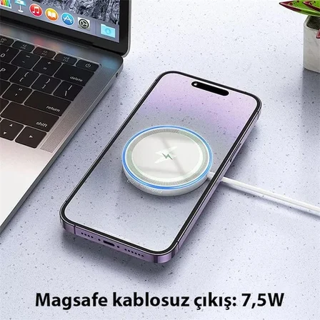 Northcity CW53 15W MagSafe Kablosuz Şarj Standı – iPhone Hızlı Şarj Aleti