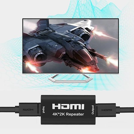Northcity HDMI Tekrarlayıcı 4K-2K Sinyal Yükseltici - Ally Hdmi140 Repeater Adaptör