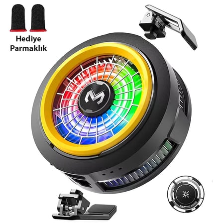 Northcity Manyetik Telefon Soğutucu | 20W TEC Sessiz Soğutucu | Oyun ve Canlı Yayın İçin Maksimum Performans