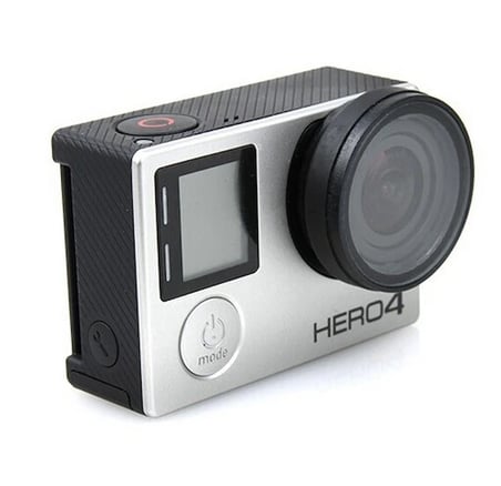Northcity GoPro UV Lens Koruyucu - Hero 5/4/3+/3 için Toz ve Çizilme Önleyici