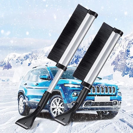 Northcity 65CM Oto Araç Buz Kazıyıcı ve Kar Temizleme Fırçası - Uzatılabilir Buz Kazıyıcı