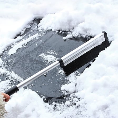 Northcity 65CM Oto Araç Buz Kazıyıcı ve Kar Temizleme Fırçası - Uzatılabilir Buz Kazıyıcı