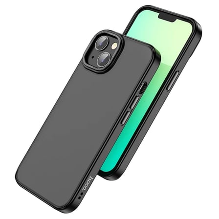 Northcity iPhone 14 Plus Mat Altın Kalkan Silikon Kılıf – Darbeye Dayanıklı