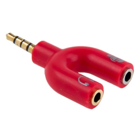 Northcity 3,5 mm Kulaklık Mikrofon Çoklayıcı Splitter - Laptop Tablet Telefon Uyumlu