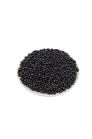 3 mm Siyah Renk Ahşap Boncuk 50 gr