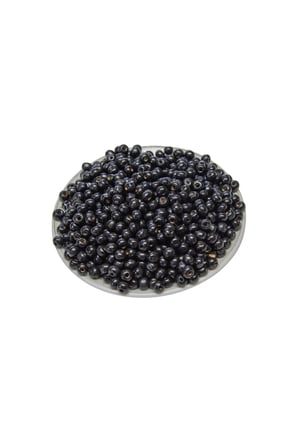 5 mm Siyah Ahşap Boncuk 45 gr