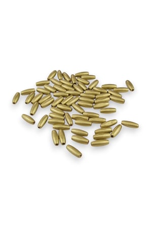 12 Mm Altın Sarısı (22X6 MM) Ahşap Boncuk 35 gr (70 ADET)