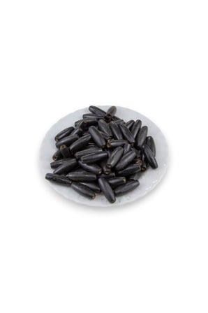 12 Mm Siyah (22X6 MM) Ahşap Boncuk 35 gr (70 ADET)