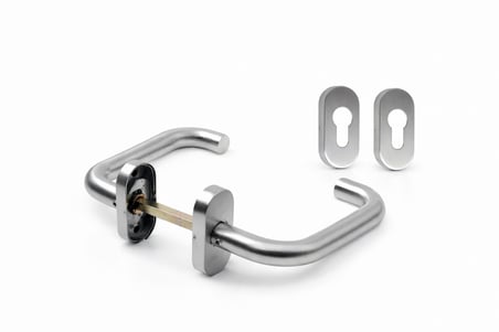ASSA ABLOY AHW600UU00 Çift Taraflı Basma Kol Seti Yangın Dayanımlı