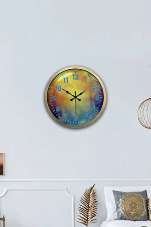 40 Cm Eskitme Metal Venus Duvar Saati