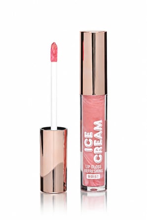 Simli Renkli Dudak Parlatıcı - 6'lı  Ice Cream Lıp Gloss