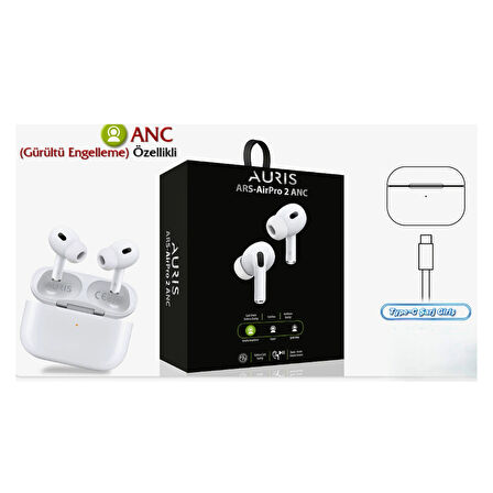 AURIS ARS-AirPro2 ANC Bluetooth Kulaklık