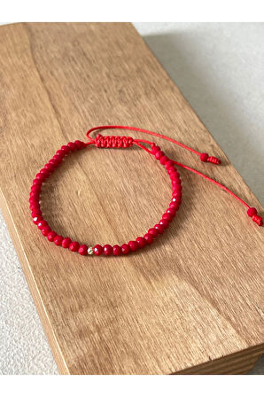 14 Ayar Altın Dorika Detaylı Kristal Taşlı Zarif Altın Bileklik