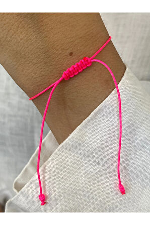 14 Ayar Altın Dorika Detaylı Doğal Pembe Kuvars Taşlı Minimal Tasarım Altın Bileklik