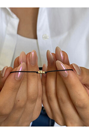 14 Ayar Altın Nazar Boncuklu 3 Dorikalı Altın Şans Bilekliği