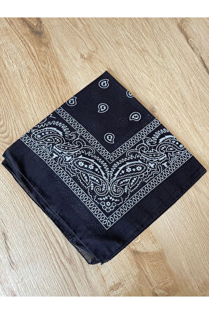 %100 Pamuklu Klasik Desen Unisex 2li Bandana Seti Renkli Bandana Etnik Desenli A Kalite Bandana