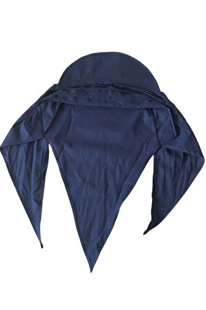 Safari Kadın Şapkası , Bağlamalı Eşarplı Şapka Plaj Şapkası Siperli Bandana Şapka