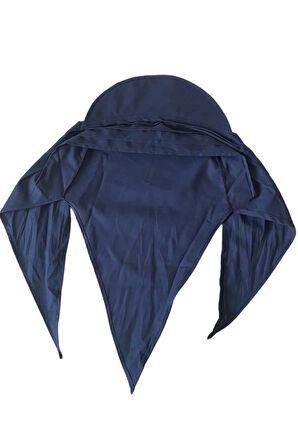 Safari Kadın Şapkası , Bağlamalı Eşarplı Şapka Plaj Şapkası Siperli Bandana Şapka