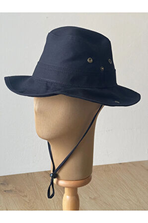 Yazlık Katlanabilir Safari Fötr Cotton Kovboy Şapkası