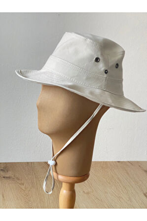 Yazlık Katlanabilir Safari Fötr Cotton Kovboy Şapkası