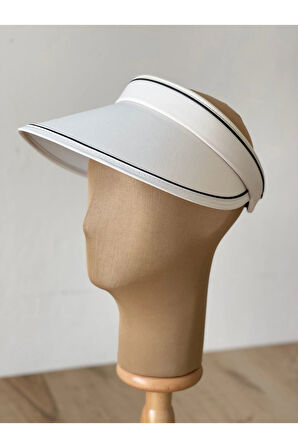 Vizör Güneşlik Şapka Arka Kısmı Ayarlanabilir