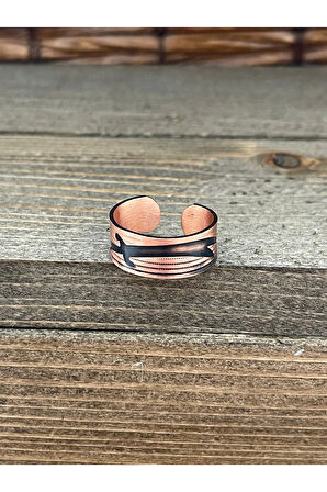 Ayarlanabilir Ölçü Saf Bakır Yüzük