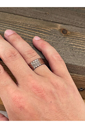 Ayarlanabilir Ölçü Saf Bakır Yüzük