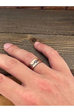 Ayarlanabilir Ölçü Saf Bakır Yüzük