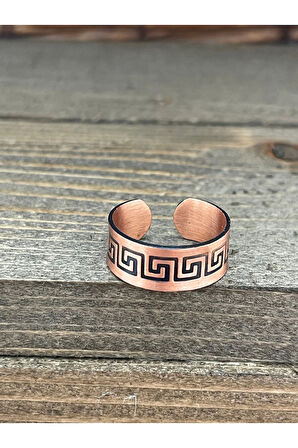 Ayarlanabilir Ölçü Saf Bakır Yüzük