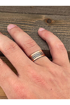 Ayarlanabilir Ölçü Saf Bakır Yüzük