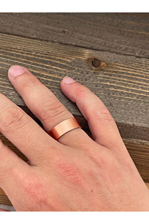Ayarlanabilir Ölçü Saf Bakır Yüzük