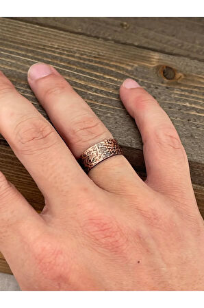 Ayarlanabilir Ölçü Saf Bakır Yüzük