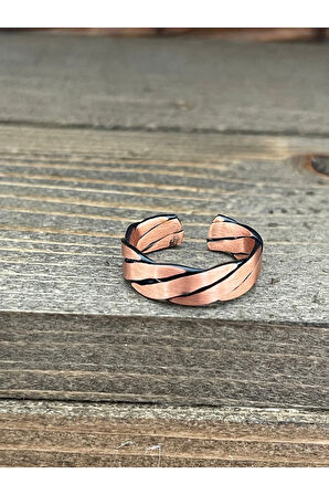 Ayarlanabilir Ölçü Saf Bakır Yüzük