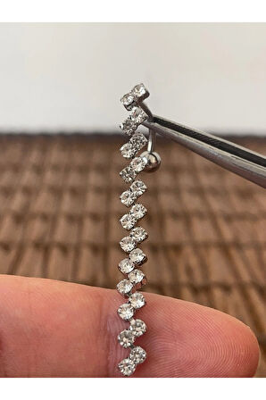 316 L Cerrahi Çelik Su Yolu Modeli Göbek Piercingi