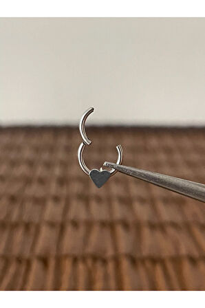 316 L Cerrahi Çelik Halka Piercing Kıkırdak Helix Tragus Piercingi