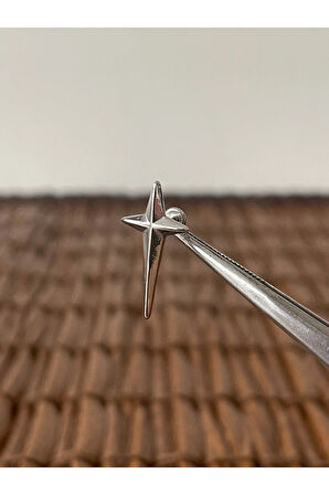 316 L Cerrahi Çelik Kutup Haç Helix Tragus Kıkırdak Conch Piercing