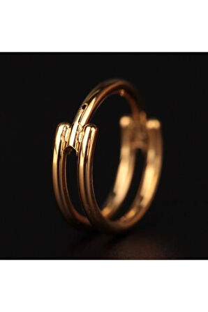 316 L Cerrahi Çelik Çift Halka Kilitli Halka Piercing