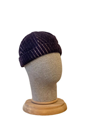 Kışlık Kaşe Cap Ayarlanabilir Docker Şapka Kışlık Takke Şapka Retro Şapka Takke