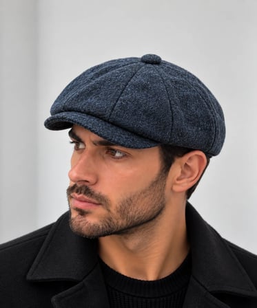 Modern Kasket Baretta Kışlık Şapka Peaky Blinders Şapka